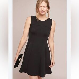 Anthropologie Maeve Debutante‎ Black Dress